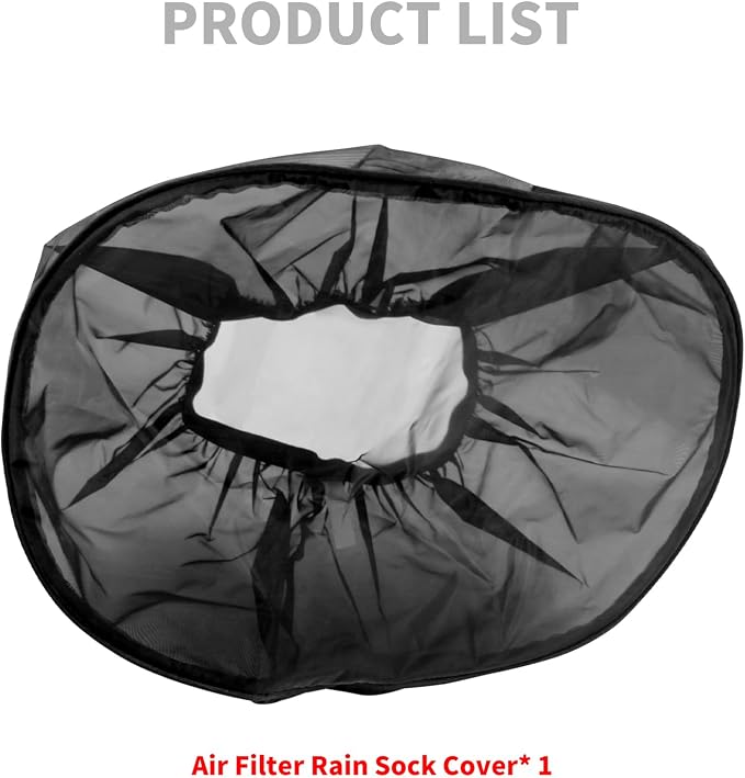 Waterproof Air Filter Rain Sock Motorcycle Dustproof Air Intake Protective - Image 6