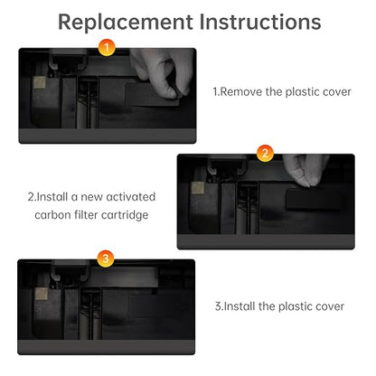 2Pcs 3D Printer Activated Carbon Air Filter Cartridge Fit - Image 5
