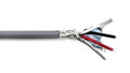 KWANGIL 3C 14AWG AMESB Shielded Cable Wire (UL2464) - Flexible Str TC, PVC Ins, OS+Drain+TC BRD, PVC JKT for CNC Machine, Stepper Motor, VFD Spindle (Gray 50FT)