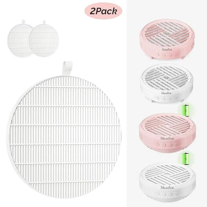 MelodySusie SProR Nail Dust Collector Replacement Filter, 2 Pack Reusable Dust - Image 2