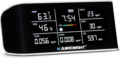 AirKnight Premium Indoor Air Quality Monitor Indoor & Air Quality Sensor. VOC by AirKnightMonitoring