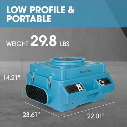 HEPA Air Scrubber with GFCI Outlets - Image 3