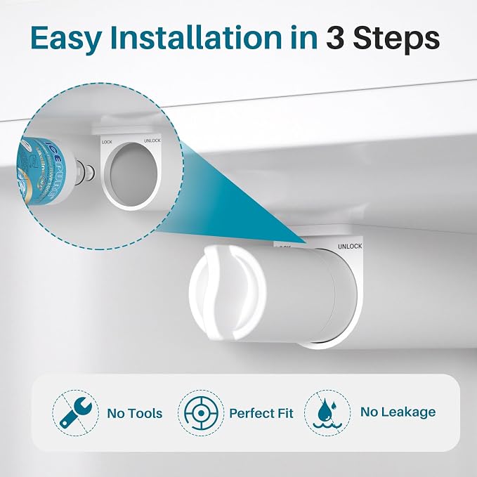 ICEPURE Alkaline 5231JA2006A Refrigerator Water Filter Replacement - Image 8