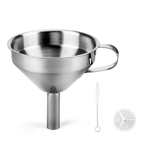 ELEGOO 3D Stainless Steel Funnel, Resin Metal Funnel Filter Cup by ELEGOO