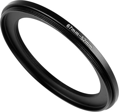 67-52mm Metal Step-Up/Down Ring Adapter Compatible by Unknown