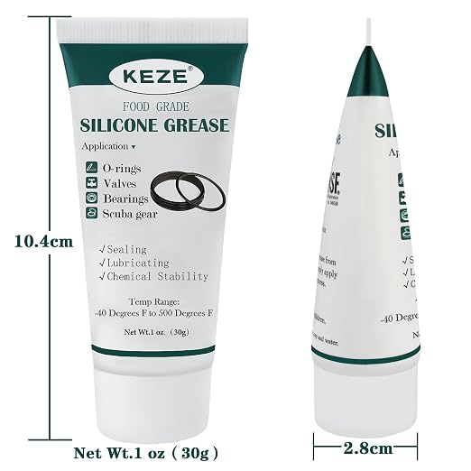 KEZE Silicone Grease Waterproof Food Grade Silicone Sealant Lubricant - Image 3