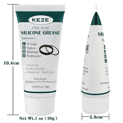 KEZE Silicone Grease Waterproof Food Grade Silicone Sealant Lubricant - Image 3