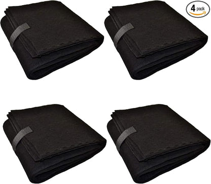 CFS Pack of 4, Universal Cut to Fit Carbon Pre-Filter Pad Roll by CompleteFiltrationServices