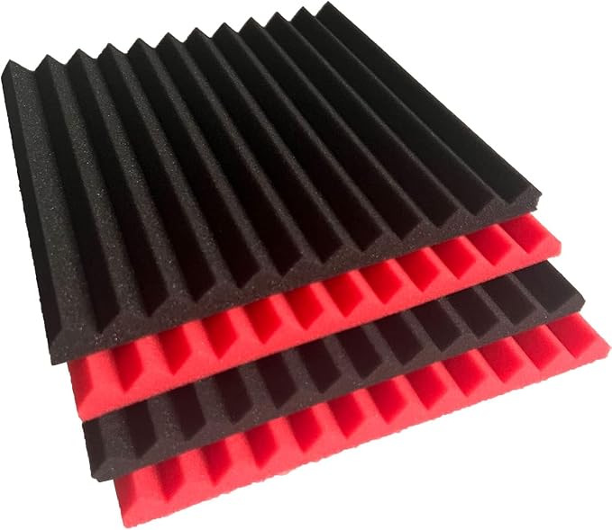 96 Pack Allxinlog Absorb the echo Acoustic Foam Panel Wedge Studio - Image 5