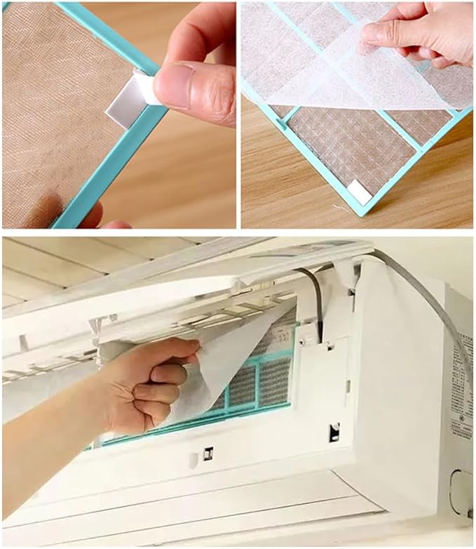 10 Pack Mini Split Air Conditioner Vent Filters Cover Anti-Dust Secondary Air - Image 5