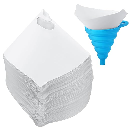 JANYUN 75 Pcs Paint Filter, Resin Filter Disposable Paint Strainers by JANYUN