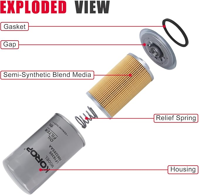 6.7 Cummins Oil Filter and Plug Tool Kit Compatible - Image 8
