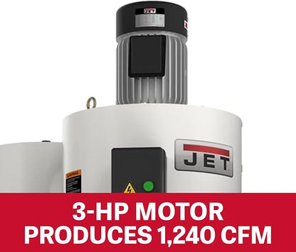 JET Cyclone Dust Collector, 2-Micron Filter, 3 HP, 230V 1Ph - Image 3