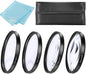 49mm Close-Up Filters for Canon EOS R10, EOS R50, EOS R100 by BMPremium