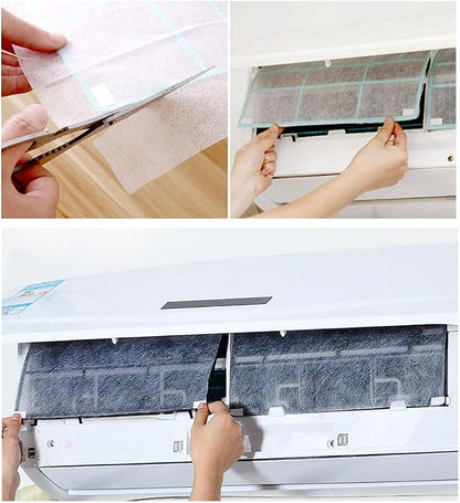 10 Pack Mini Split Air Conditioner Vent Filters Cover Anti-Dust Secondary Air - Image 9