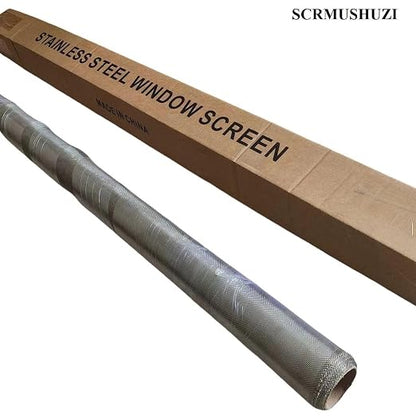 Heavy-Duty Stainless Steel Mesh Screen#18Mesh Wire Dia:0.23mm Size:48"x118" 304 - Image 8