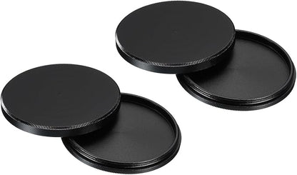 PATIKIL 43mm Lens Cap, 2 Pack Camera Lens Cap Cover Universal Front Metal Lens by PATIKIL