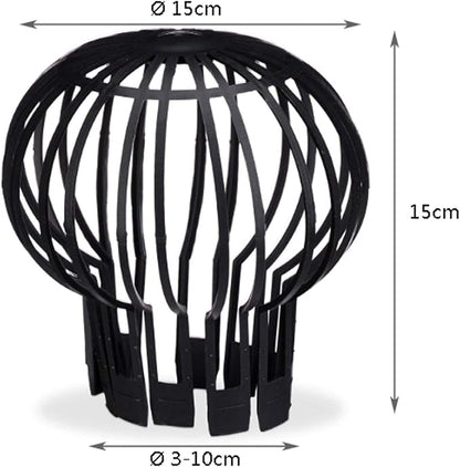 SagaSave Down Pipe, Roof Gutter Balloon Guard Filter Strainer, Plastic Downpipe - Image 2