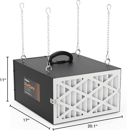 PURISYSTEMS Air Filtration System 3-Speed Remote, Built-in Ionizer, PuriCare - Image 10