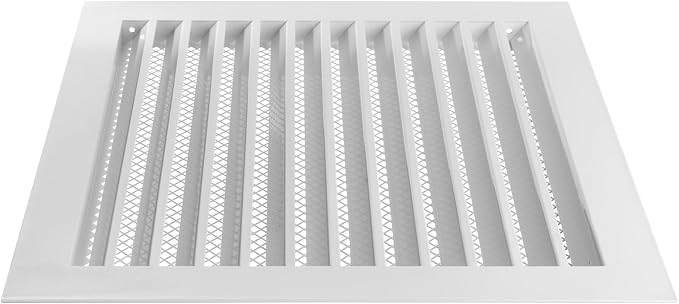 Repa Market 12" x 12" Inch Galvanized Steel White Soffit Air Vent Cover - Image 6