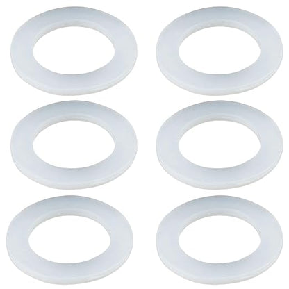 6PCS 57mm Flat Silicone Sealing Gaskets by Unknown
