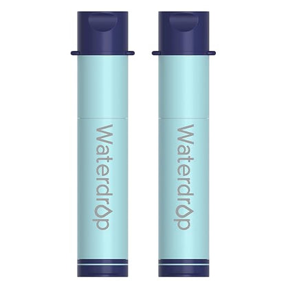 Waterdrop Gravity Water Filter Straw, Camping Water Filtration System, Water by Waterdrop