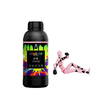 RESIONE CL-TH Tough ABS-Like Color 3D Printer Resin, Highly Saturated & Opaque by resione
