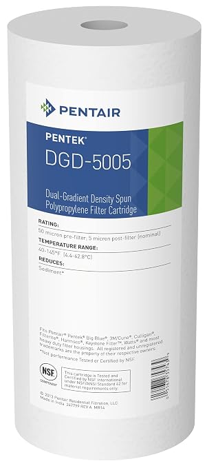 Pentair Pentek Big Blue Filter Housing and Water Filter Cartridge Bundle - Image 4