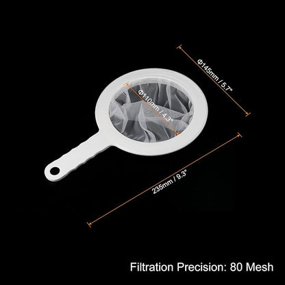 PATIKIL 9"x6" Food Filter Strainer, 80 Mesh Kitchen Mesh Filters Strainers Fine - Image 2