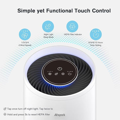 Air Purifiers for Home Large Room Bedroom Up to 2400 Ft² - Image 9
