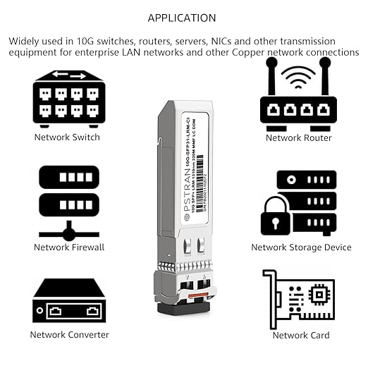 OPSTRAN 10GBASE-LRM SFP+ Optical Transceiver Module Compatible with Dell 430-4909 1310nm 220m DDM Duplex LC MMF