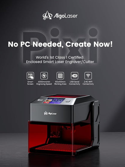 AlgoLaser 10W Portable Laser Engraver Machine: Smart Laser Engraver/Cutter - Image 2