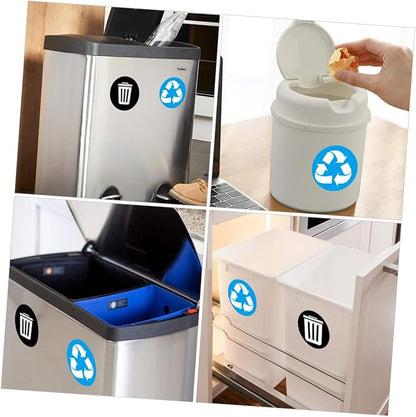 DECHOUS Reminding Waste Sorting Habits 6 Adhesive PVC Stickers - Image 9