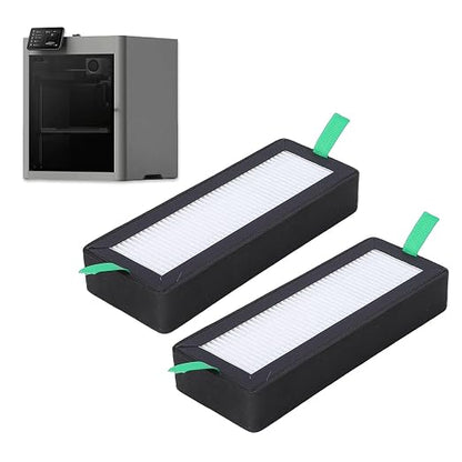 Eujgoov 2 Pcs 3D Printer Air Filter, Particulate Air 13 and Activated Carbon - Image 2