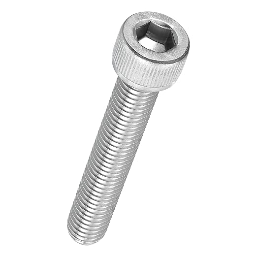 Kozelo 5pcs Socket Head Cap Screws - [M10-1.5 x 65mm] 304 Stainless Steel Allen Socket Drive for Electrical Motor 3D Printing Fan Engine Replacement Use, Silver