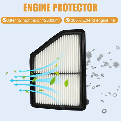 Engine Air Filter 17220-5BA-A00 Compatible - Image 2