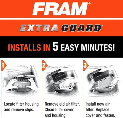 FRAM Extra Guard CA10228 Replacement Engine Air Filter - Image 5