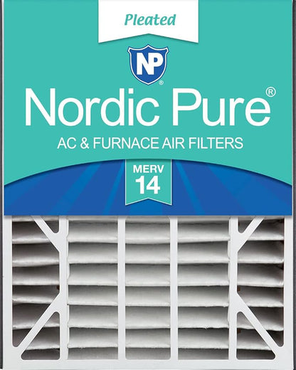 Nordic Pure 20x25x5 Air Bear Replacement 266649-102 MERV 14 Air Filter 1 Pack by NordicPure