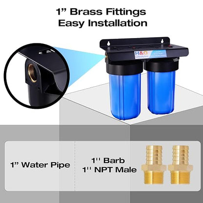 H&G Lifestyles Whole House Water Filter System, Iron Filter - Image 8