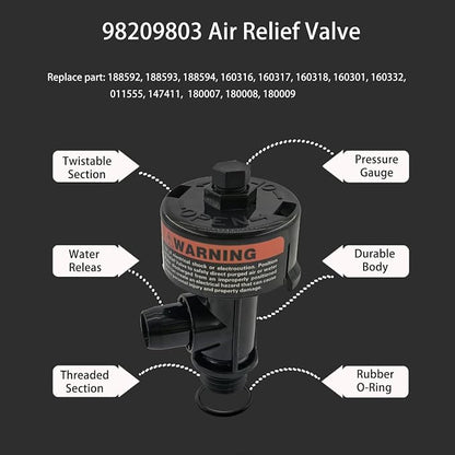 98209800 98209803 Manual Air Relief Valve - Image 3