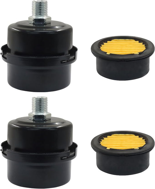 2 Pcs Air Compressor Silencer, 1/4" Thread Air Compressor Intake Filter 12.5mm by Unknown