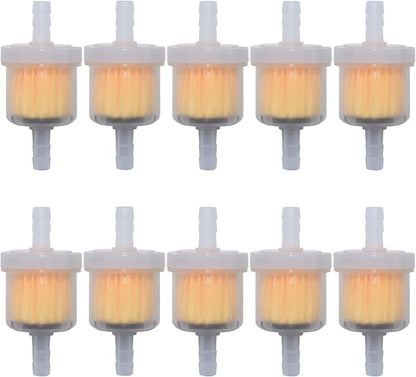 Universal 1/4 Inch Gas Inline Fuel Filters by SOCOMAN