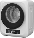 VCJ Portable Dryer for Laundry, 12lbs Clothes Dryer with 6 Drying Modes & 8H Timer, LED Display 850W Front Load Compact Electric Dryer for Apartment, RVs, Dorms