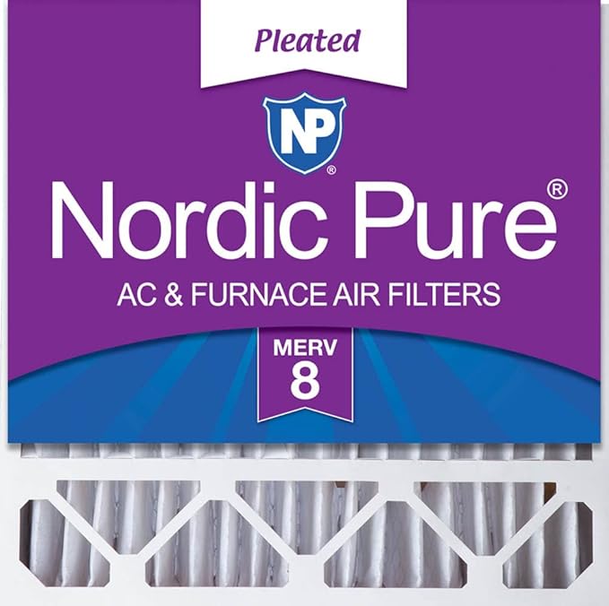 Nordic Pure 20x20x5 Honeywell/Lennox Replacement MERV 8 Air Filter 1 Pack by NordicPure