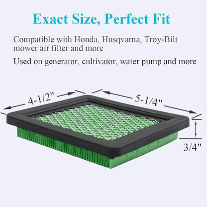 HOODELL 5 Pack 17211-zl8-023 Air Filter, Compatible - Image 6