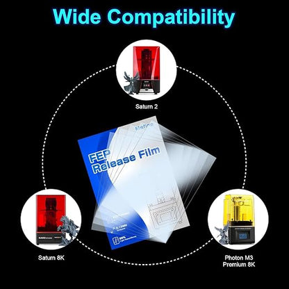 5PCS A4 FEP Film PFA Release Liner Film - Image 2