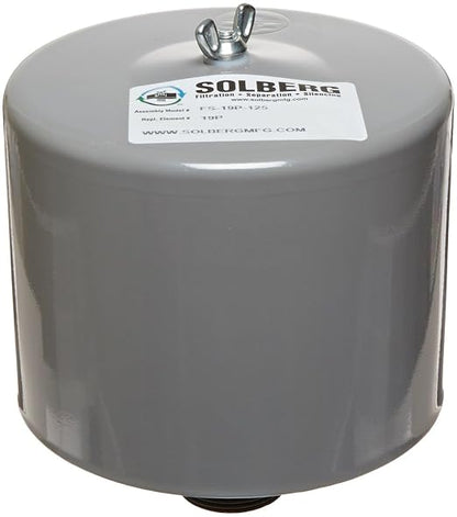 Solberg FS-19P-125™ Inlet Compressor Air Filter Silencer, 1-1/4" MPT Outlet by Solberg