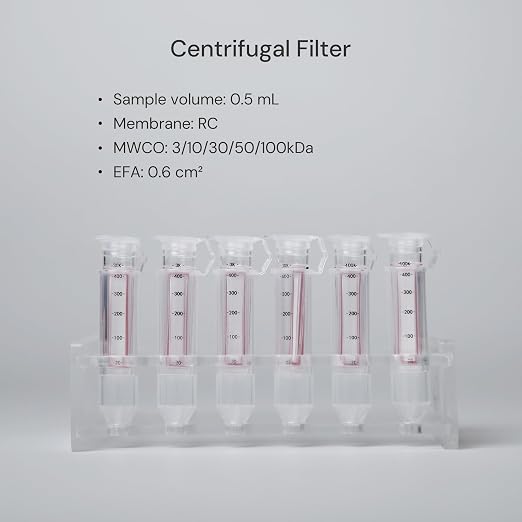 100kDa Ultra Centrifugal Filter Unit, Regenerated Cellulose RC Membrane - Image 2