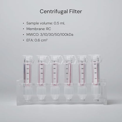 50kDa Ultra Centrifugal Filter Unit, Regenerated Cellulose RC Membrane - Image 2