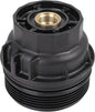 X AUTOHAUX Black Car Oil Engine Filter Housing Cap Cover Assembly 15620-36020 by XAUTOHAUX
